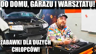 ZABAWKI dla DUŻYCH chłopców. Do domu do garażu i warsztatu.