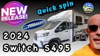 SUNLINER Switch S495 | Motorhome Tour | New Release 25ft | 2 Berth | Quick-spin