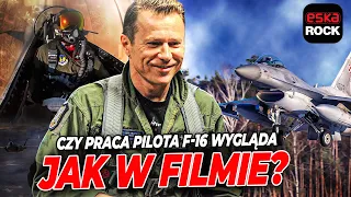 „Niektórych pilotów trzeba wynosić z kokpitu” – płk Zięć, były pilot F-16 | Tak trzeba żyć Eska Rock