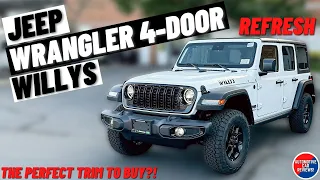 NEW 2024 JEEP WRANGLER WILLYS! | *Full Walkaround Review* | The Perfect Trim To Buy?!