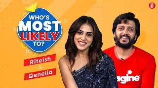 Riteish Deshmukh, Genelia Deshmukh’s HILARIOUS Who’s Most Likely To on using their kids for pranks