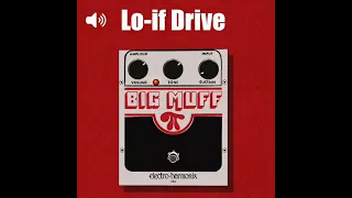 Short Demo EHX Big Muff three settings guitar pedal effects