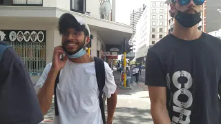 A walk down Long Street in Cape Town, South Africa