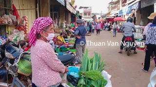 Cambodia || Suong Market || Tboung Khmum Province