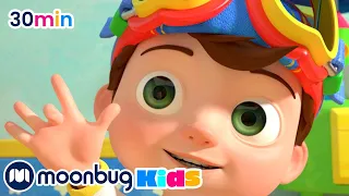 Fingerfamilie | Kinderlieder und Cartoons | CoComelon | Moonbug Kids Deutsch