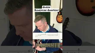 Queen Bohemian Rhapsody - Brian May Guitar Solo Tab