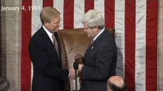 CNN: 1995, Gingrich becomes House Speaker