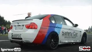 G-Power BMW M3 E90 Safety Car w/ Akrapovic Exhaust!