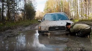 Субару в воде не тонет и в грязи не стоит. Мини-экспедиция в тайгу