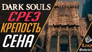 Dark Souls Быстрый путь на верх крепости Сена - срез