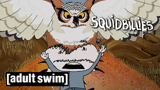 Squidbillies | Beware Of The Giant Owl | Adult Swim UK 🇬🇧