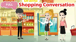 Basic English Shopping Conversation | Shopping Speaking Practice | English Conversation Practice