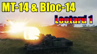 World of Tanks | MT-14 & Block-14 mission combo |  Leopard 1 gameplay