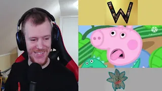 Reaction - i edited peppa pig so george will eat his vegetables - part 6 🍅🤢🥒