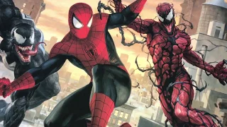 Sideshow Collectibles Art Print "Spider-Man vs Venom & Carnage" Paolo Rivera