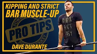 Bar muscle up drills (strict and kipping): MASTERY