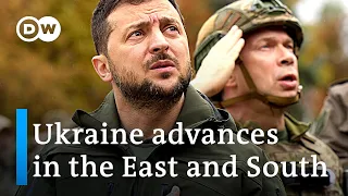 Liberated city of Izium visited by Zelenskyy | DW News