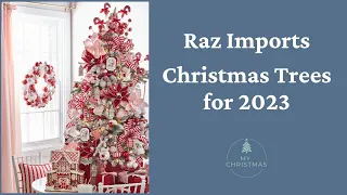 Raz Imports Christmas Tree Themes for 2023