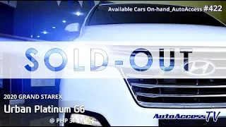 🚘 2020 Grand Starex Urban Platinum G6 @ ₱ 3.4 M (Available Cars On hand_Autoaccess#422) Sold