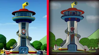 Paw Patrol THE HEADQUARTERS OF THE PAW PATROL As Horror Version #100
