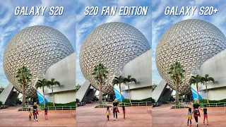 Samsung Galaxy S20 FE vs S20 Plus vs S20 Full Comparison with Camera Test!