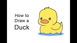 How to Draw a Duck (Cartoon)