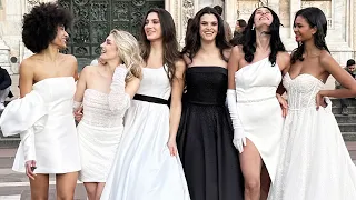 ITALIAN STREET TRENDS 2024 | HOW TO DRESS BRIDS IN MILAN