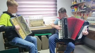 Dzieci Pireusu- na dwa akordeony z Dominikiem [Duet akordeonowy]