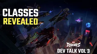 Classes Revealed as Vanguard, Duelist, Strategist and More | Dev Talk Vol 3| Marvel Rivals