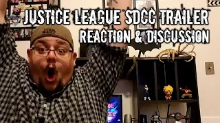 Justice League SDCC Trailer Reaction and Discussion!