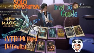 Harry Potter: Magic Awakened, Solo Exploration Lvl36 Guide - Zouwu