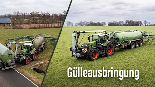 Gülleausbringung im Grünland | Fendt 930, 826 | Kotte Garant