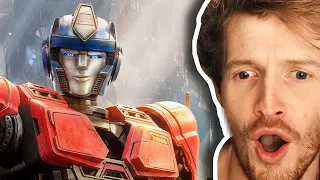 Reacting to TRANSFORMERS ONE Official Trailer!