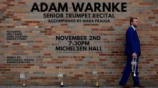 Arutunian Trumpet Concerto | Adam Warnke