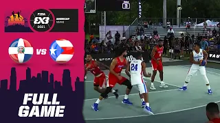 Dominican Republic v Puerto Rico | Full Game | FIBA 3x3 AmeriCup 2021