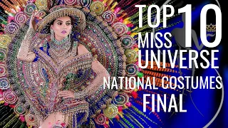 AMAZING: MISS UNIVERSE 2020 BEST IN NATIONAL COSTUMES  TOP 10