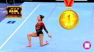 WU RAN🇨🇳🥇Floor Team Final 2024 DTB Pokal World Cup (4K)