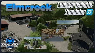 LS22 | Elmcreek #7 | Hof LucKyLucKer im Detail | Let's Play Landwirtschafts-Simulator 22