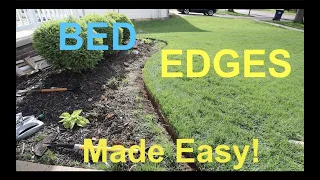 CLEAN EDGES using ONE simple tool / Edge Beds like a PRO