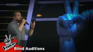 Στέλιος Χατζηαβραμίδης - Σκόνη | 2o Blind Audition | The Voice of Greece