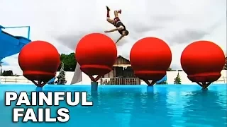 The Most Painful Wipeout Fails of 2017 | Funny Fail Compilation