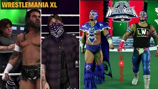 Rey Mysterio & Dragon Lee vs. Santos Escobar & Dominik At WWE WrestleMania 40 | WWE 2K24