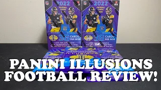 NEW RETAIL FOOTBALL RELEASE! | 2022 Panini Illusions Football Blaster Box & Value Packs