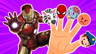 Superhero Finger Family Collection & More | Kids Songs and Nursery Rhymes