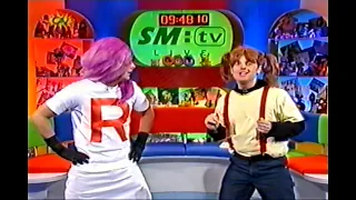 SMTV Live 22nd January 2000 Ant & Dec Cat Deeley Davina McCall Challenge Ant with Sarah McPartlin