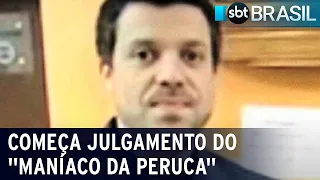 "Maníaco da Peruca", acusado de matar 3 pessoas, é julgado em Santos | SBT Brasil (10/05/22)