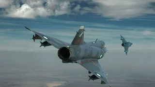 DCS:  Mirage M-2000C Vs Su-27 [Dogfight] [Nevada] [ITA]