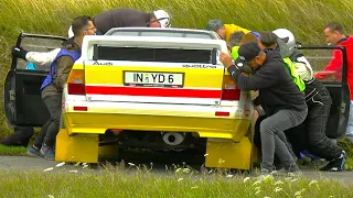 Eifel Rally Festival 2023 | CRASH Audi Quattro A2 @ INFAMOUS Manta Hole & Sport Quattro Pikes Peak