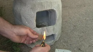 rocket stove, DIY off-grid water heater