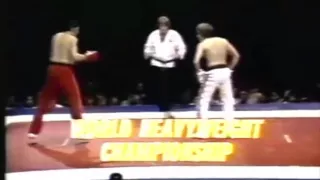 Joe Lewis beats by KO in the 2nd Franc Brodar/YU. Full-contact. PKA title. 14.09.1974. Los-Angeles